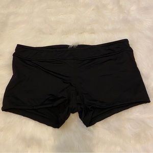 Womens High Coverage Boyshort Swim Bottoms